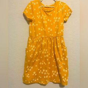Cat and Jack mustard colored dress